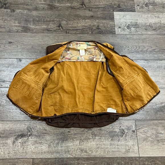 Vintage 60s American Field Made in USA Hunting Vest Canvas Game Pocket Size XL - Picture 6 of 12